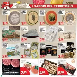 Volantino Crai Pagina 4: Mozzarella Lattellina Lattoria di Chiuro €3,19