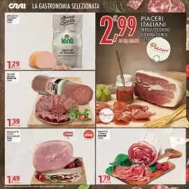 Volantino Crai Pagina 5: Salame Milano Beretta €1,39, Prosciutto Cotto Alta Qualità CRAI €1,49