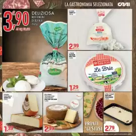 Volantino Crai Pagina 6: Fontal Nazionale Quaglia €1,39, Pecorino Toscano DOP Stagionato Piaceri Italiani €2,39