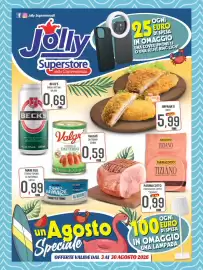 Volantino Jolly Market Pagina 3: Mare Blu tonno al naturale €0,99, Impanati misti €5,99