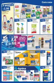 Volantino Sirene Blu Pagina 11: WC NET tavoletta wc €1,95, VILEDA flex & catch €6,90