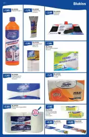 Volantino Sirene Blu Pagina 15: BLUKISS tovaglioli bianchi €1,45, BLUKISS panni cattura polvere €1,95