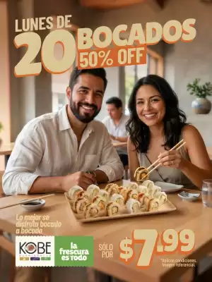 Kobe Sushi Express (válido hasta 2-09)