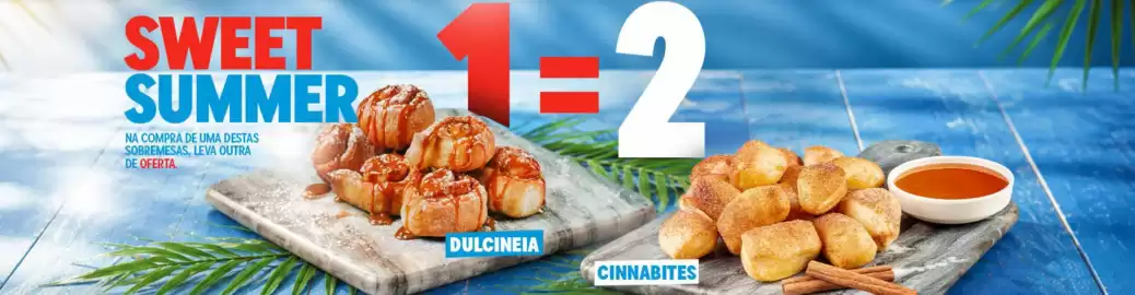 Folheto Domino's Pizza Página 1
