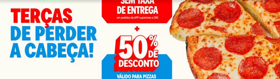 Folheto Domino's Pizza Página 3