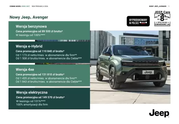 Jeep gazetka (ważność do 31-01)