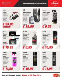 Volantino Bep's Pagina 7: Kit riparazione pneumatici €39,95, Muc-Off Protettivo spray €10,95