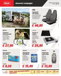 Volantino Bep's Pagina 8: Carta igienica WC chimico Thetford Aqua Soft €6,55, Norris Coprisedili Fiat Ducato €46,95