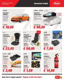Volantino Bep's Pagina 9: Schienali professionali ventilati [s:l] €59,95, [s:l] Schienale rinfrescante €23,95