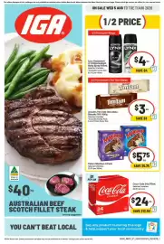 IGA catalogue week 32 Page 1