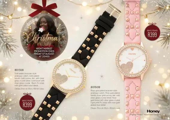 Honey Fashion Accessories (valid until 10-08)