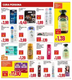 Volantino Galassia Pagina 21: Dove deodorante stick €2,69, ANTICA ERBORISTERIA DENTIFRICIO VARI TRATTAMENTI €1,19