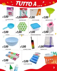 Volantino IperFamila Pagina 3: ALL TEST ALCOL TEST SALIVARE €1,00, Trudi Panda Family €1,00