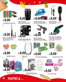 Volantino IperFamila Pagina 6: SMART J LY002 MINI ASPIRAPOLVERE RICARICABILE €5,00, CALCETTO DA TAVOLO A MOLLA €5,00