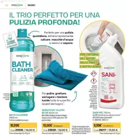 Catalogo Stanhome Pagina 24: Bath cleaner Stanhome €10,99, Sani-WC Stanhome Gel WC disinfettante e disincrostante €9,99