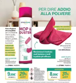 Catalogo Stanhome Pagina 29: Mop & duster Stanhome €9,99, Dust cloth 40x40 cm €8,99