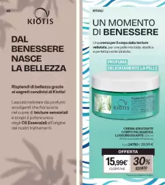 Catalogo Stanhome Pagina 48: Kiotis Crema idratante corpo palmarosa lussureggiante €15,99