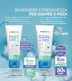 Catalogo Stanhome Pagina 77: COOL A PED Gel freschezza Gambe e piedi stanchi €6,75, FEET EXFO Esfoliante freschezza €9,00