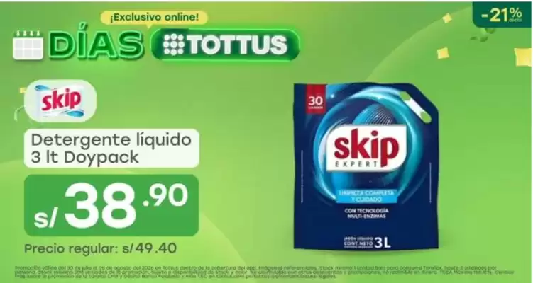 Tottus (válido hasta 5-08)