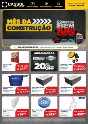 Cassol (válido até 9-08)