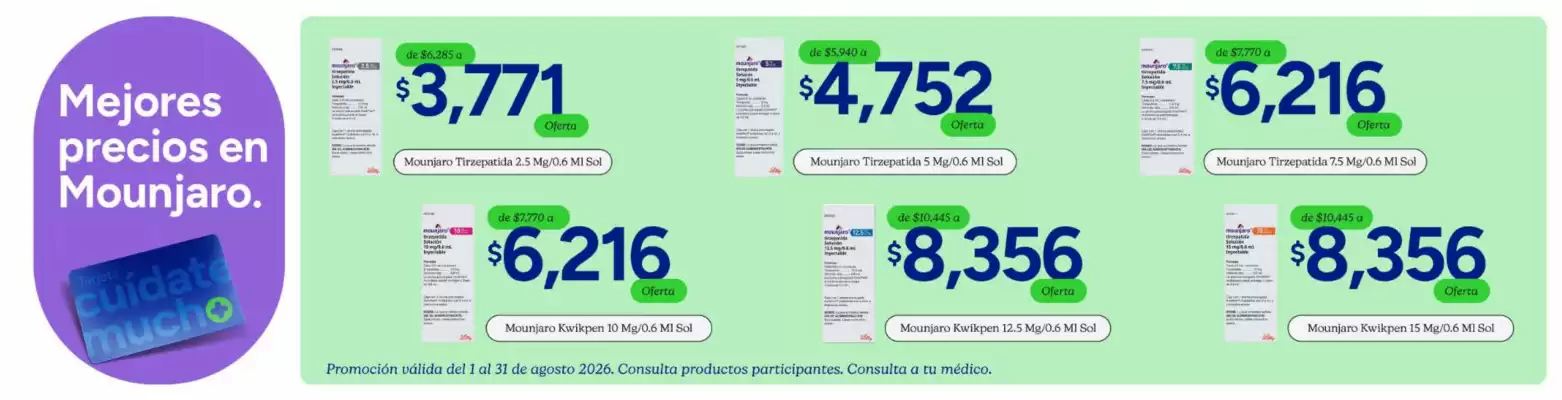Farmacias YZA (válido hasta 2-09)