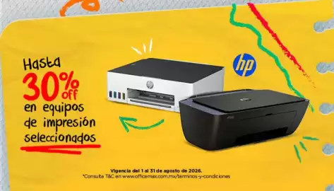 Catálogo OfficeMax Página 2: Hp equipos de impresión seleccionados