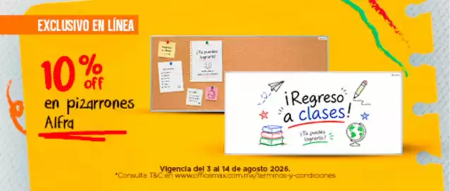 Catálogo OfficeMax Página 6: Alfra pizarrones