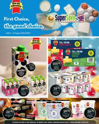 Super Save catalogue (valid until 31-08)