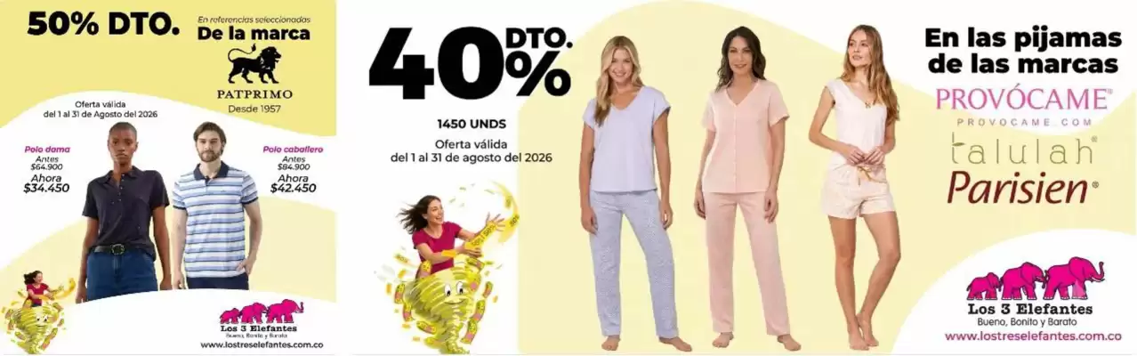 Catálogo Los Tres Elefantes (válido hasta 2-09)