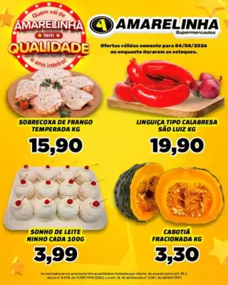Catálogo Amarelinha supermercados (válido até 6-08)