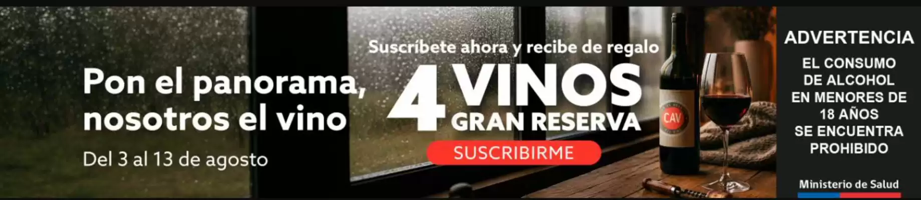 Club de Amantes del Vino (válido hasta 15-08)