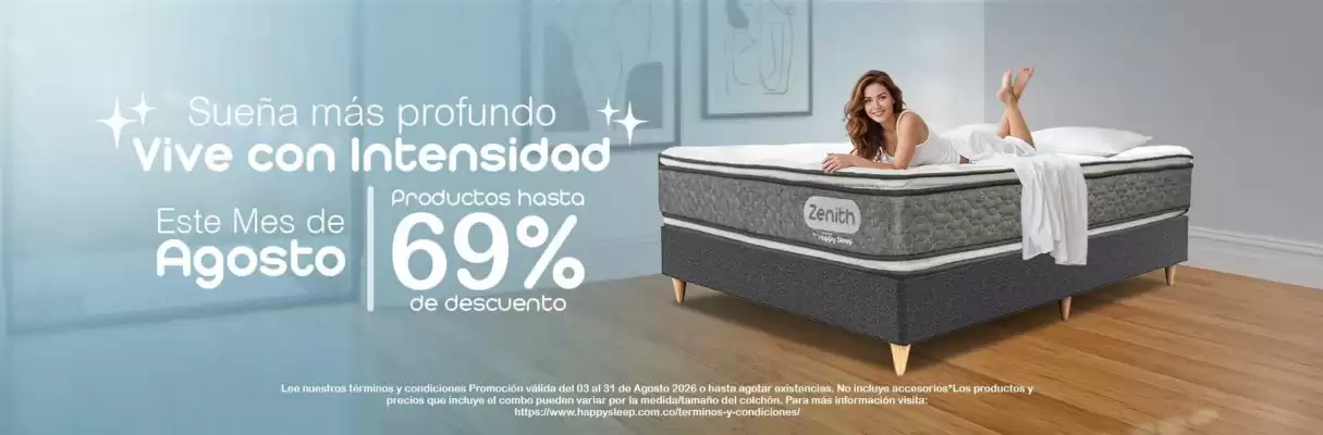 Happy Sleep (válido hasta 2-09)