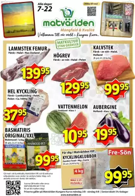 Matvärlden Tensta (giltig till och med 9-08)