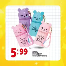 Volantino Deco Supermercati Pagina 2: MITAMA PORTACHIAVI CON PORTAMONETE €5,99