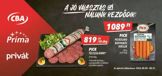 CBA akciós újság Oldal 3