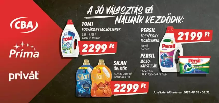 CBA (érvényes eddig: 31-08)