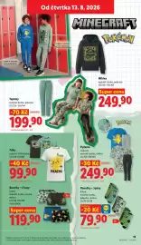 Lidl leták Strana 13: Mikina €249,90, PONOŽKY – 3 PÁRY €79,90