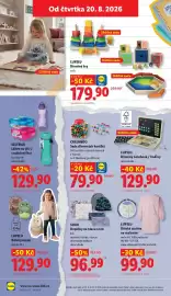 Lidl leták Strana 22: Lupilu DĚTSKÝ BATOH €129,90, LUPILU Dětská zástěra na malování €99,90