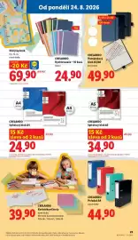 Lidl leták Strana 23: CRELANDO KARTOTÉKOVÉ KARTY €39,90, DIÁŘ/ZÁPISNÍK €69,90