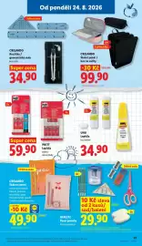 Lidl leták Strana 27: 3dílná sada €29,90, CRELANDO ŠKOLNÍ PENÁL / BOX NA SEŠITY €99,90