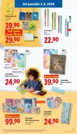 Lidl leták Strana 7: Crelando BALICÍ PAPÍR €24,90, Gelová pera €22,90