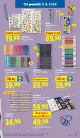 Lidl leták Strana 9: CRELANDO FIXY NA MALOVÁNÍ – 48 KUSŮ €59,90, CRELANDO SADA ŠTĚTCŮ €34,90