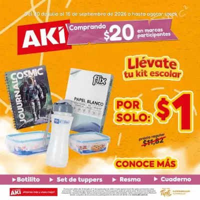 Akí (válido hasta 16-09)