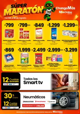Catálogo Changomas (válido hasta 10-08)
