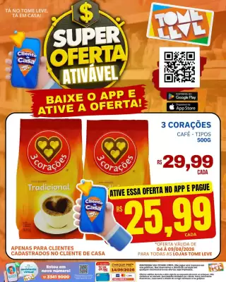Tome Leve (válido até 9-08)