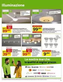 Volantino Leroy Merlin Pagina 19: Ventilatore LED Vizzini €99,90, Ventilatore Aruba €89,90