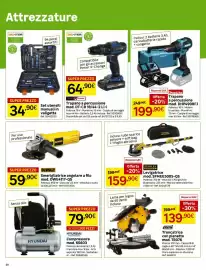 Volantino Leroy Merlin Pagina 20: DEWALT Smerigliatrice angolare a filo €59,90, Compressore Hyundai €79,90