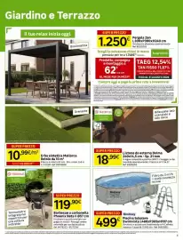 Volantino Leroy Merlin Pagina 3: Bestway Piscina tubolare Swimvista €499,00, Listone da esterno Dolma €18,99