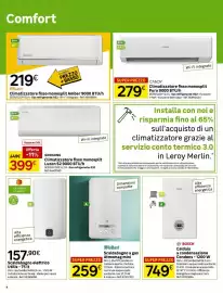 Volantino Leroy Merlin Pagina 8: SAMSUNG Climatizzatore fisso monosplit Luzon S2 9000 BTU/h €399,00
