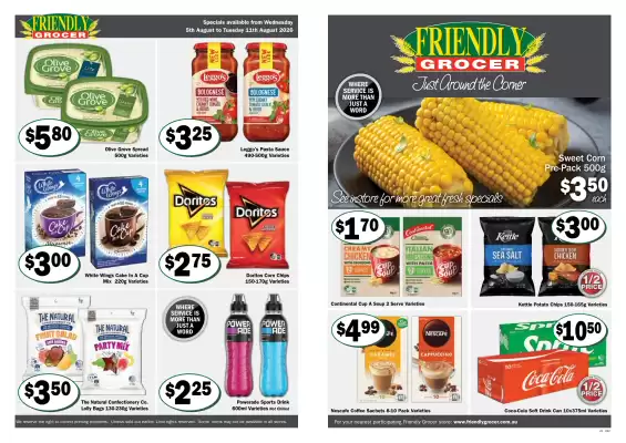 Friendly Grocer (valid until 11-08)